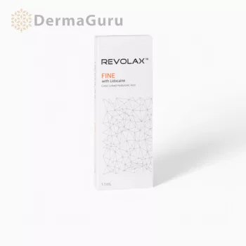   REVOLAX Fine L., kyselina hyalurónová kožná výplň, povrchové vrásky, ošetrenie strakou, 1 x 1,1ml 