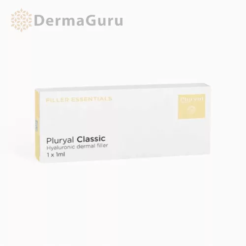 Pluryal Classic, kyselinový hyalurónový výplňový prípravok, korekcia vrások a tvarovanie pier, 1 x 1 ml