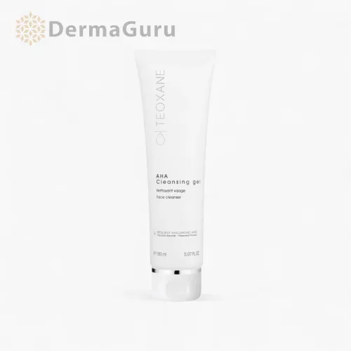 Teoxane AHA Čistiaci gél, exfoliačný a hydratačný penivý čistiaci gél na tvár, 150 ml