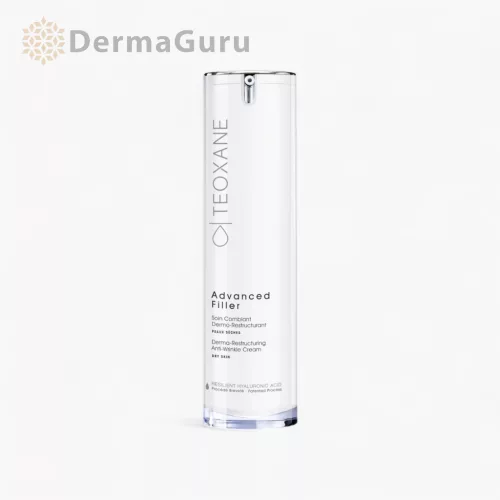 Teoxane Advanced Filler suché pleti, elastický hyalurónový intenzívny hydratačný pleťový krém na suchú pokožku, 50 ml