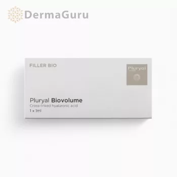   Pluryal Biovolume, kyselinový výplňový gél s kyselinou hyalurónovou, na hlboké vrásky, ochabnutú pleť a stratu objemu, 1 x 1 ml