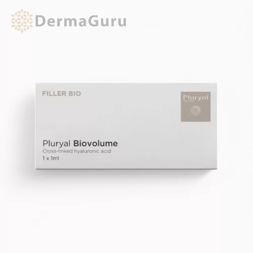 Pluryal Biovolume, kyselinový výplňový gél s kyselinou hyalurónovou, na hlboké vrásky, ochabnutú pleť a stratu objemu, 1 x 1 ml
