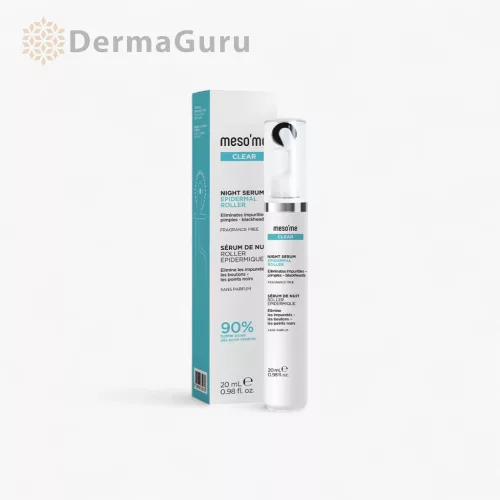 Pluryal Meso'me Clear Night Serum, čistiace nočné sérum, mezoterapia, 1x20 ml