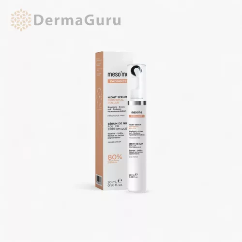 Meso’me Radiance – Rozjasňujúci & Zjednocujúci tón pleti sérumový roller, 1x20 ml