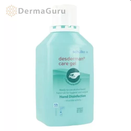 Schülke Desderman Care gél, šetrný dezinfekčný gél na ruky 500 ml