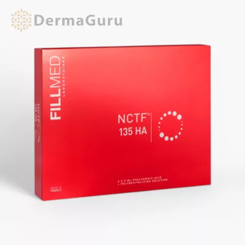 Fillmed NCTF 135HA, výplň s kyselinou hyalurónovou, intenzívna revitalizácia,  5 x 3 ml