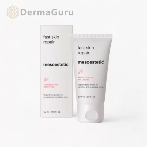 Mesoestetic Rýchla oprava pleti, regeneračný krém na citlivú, po ošetrení pokožku, 500 ml