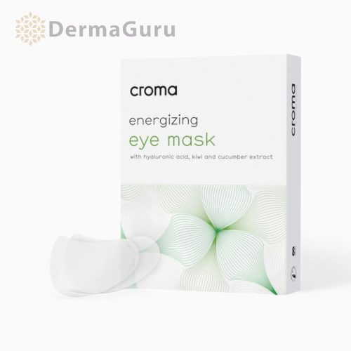 Energizing eye mask, energizujúca maska ​​na oči, maska ​​s kyselinou hyalurónovou, 8 ks, Croma