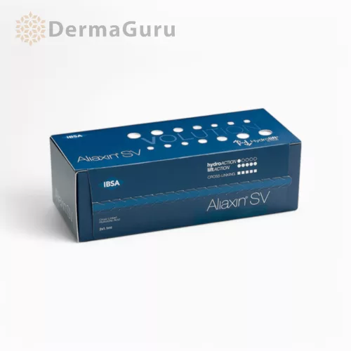 Aliaxin SV, výplň kyseliny hyaluronovej, 2x1,1 ml
