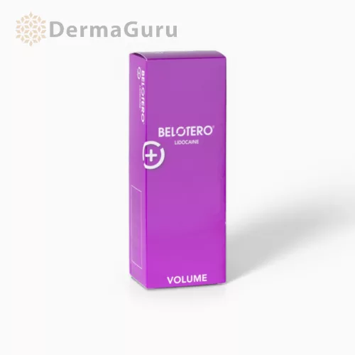 BELOTERO Volume s lidokaínom, filler kyseliny hyalurónovej, obnovením objemu, 2x1 ml
