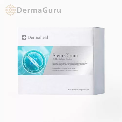 DERMAHEAL Stem C rum, redukcia jemných vrások a pigmentácie, 6 x 6 ml liekovka