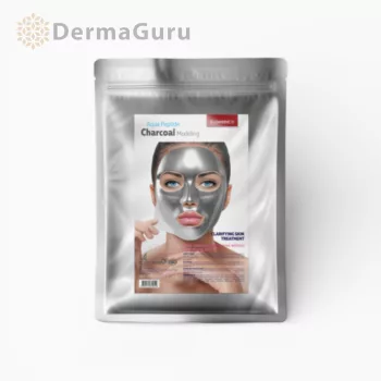   Glomedic Charcoal Mask, tisztító alginát maszk, fekete, 25 g