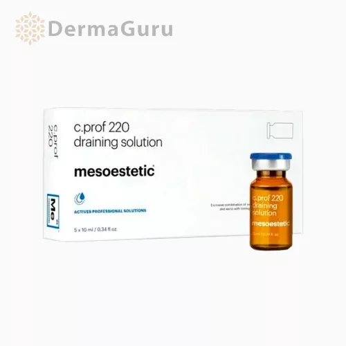 Mesoestetic c.prof 220 Draining Solution, drenáló oldat 5×10 ml