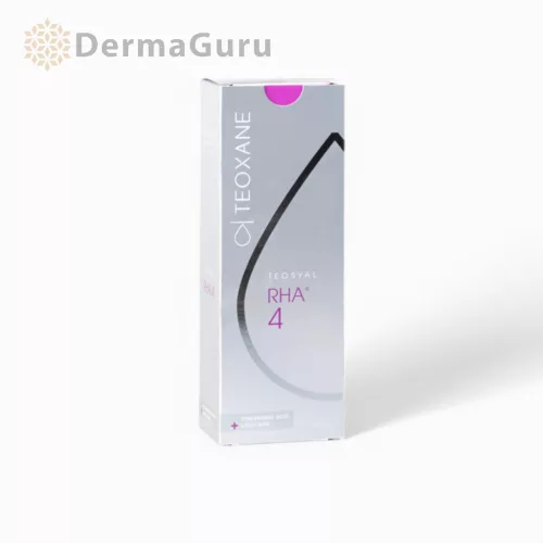 Teosyal RHA 4 Lidocain, filler s kyselinou hyalurónovou, 2x1,2 ml