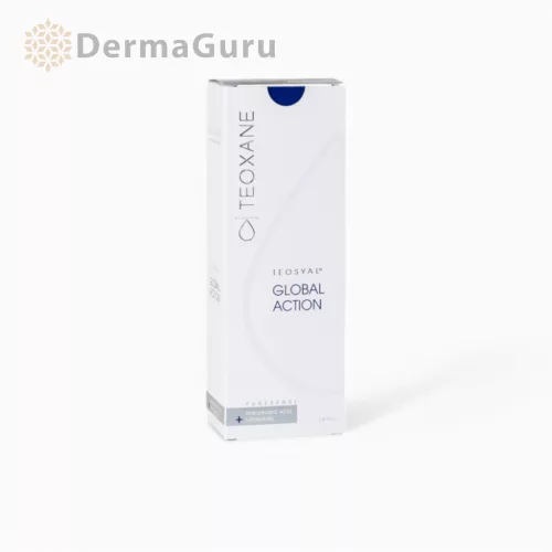 Teosyal Puresense Global Action, filler s kyselinou hyalurónovou, 2x1 ml