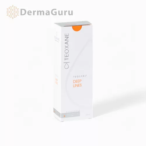 Teosyal Puresense Deep Lines, filler s kyselinou hyalurónovou, 2x1 ml