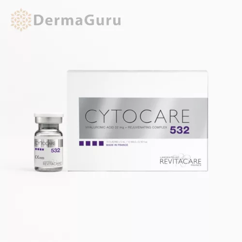 Cytocare 532, kyselinový filler, známky starnutia spôsobené UV žiarením a omladzujúci komplex, 10x5ml