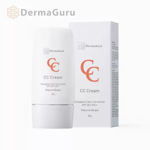 Dermaheal CC krém, korekcia pleti a revitalizácia, Prírodný béžový, 50 ml