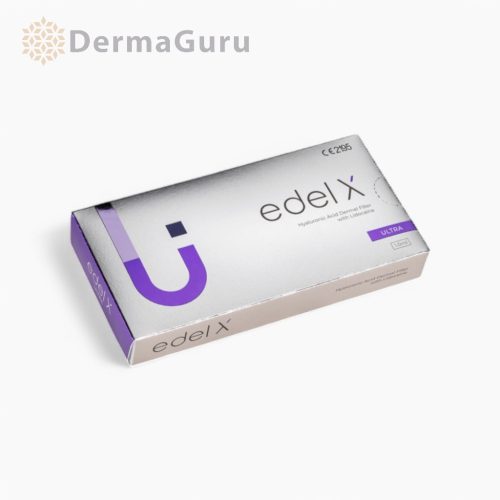 Edel X Ultra, hialuronsavas bőrfeltöltő, mély ráncok és vonalak korrekciója, 1 x 1 ml
