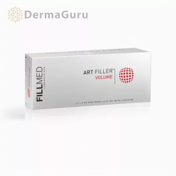   Fillmed Art Filler Volume L., výplň s kyselinou hyalurónovou, zväčšenie objemu a kontúrovanie tváre, 2 x 1,2 ml