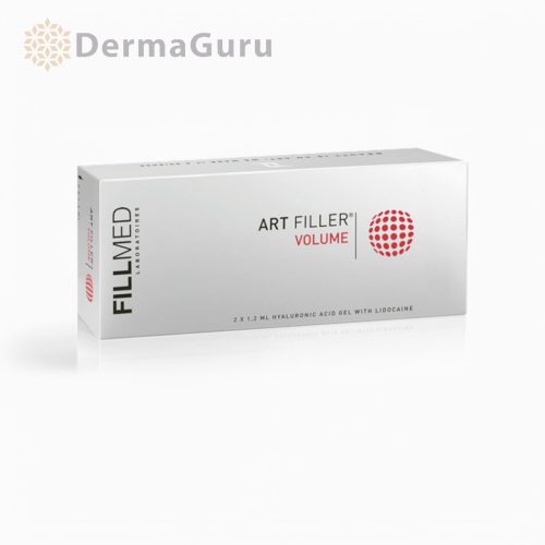 Fillmed Art Filler Volume L., hialuronsavas töltőanyag, volumen növelése és arc kontúrozása, 2 x 1,2 ml
