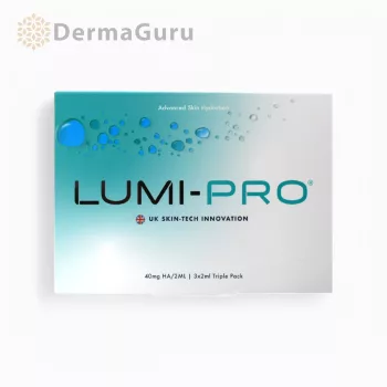   LUMI-PRO Skin Booster, trojbalenie, produkcia kolagénu a hydratácia, 3 x 2 ml