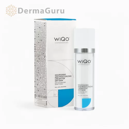 WiQo Výživný a hydratačný krém na tvár pre suchú pleť 50 ml