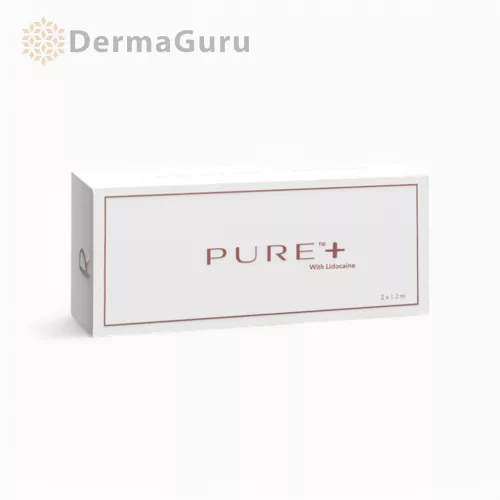 Revanesse Pure+ Lidokaín, hyalurónová výplň, rehydratácia tváre, krku, rúk, dekoltu, 2 x 1,2 ml
