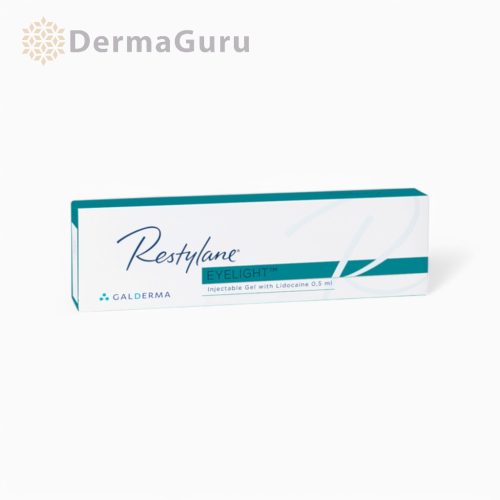 Restylane Eyelight L., sötét karikák és szem alatti árnyékok kezelésére, hialuron töltőanyag, 1 x 0,5 ml