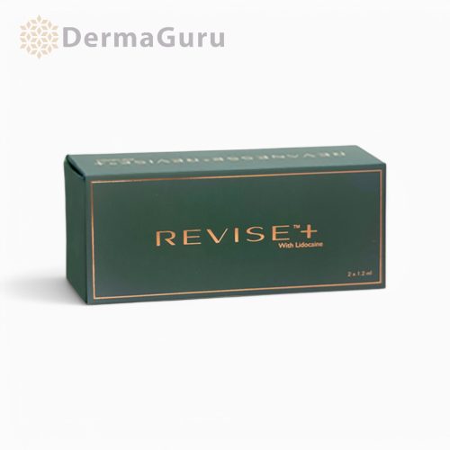 Revanesse Revise+, L., hialuron töltőanyag, finom és érzékeny területekhez, 2 x 1,2 ml