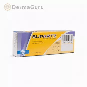Supartz, filler kyseliny hyalurónovej, 5 x 2,5 ml